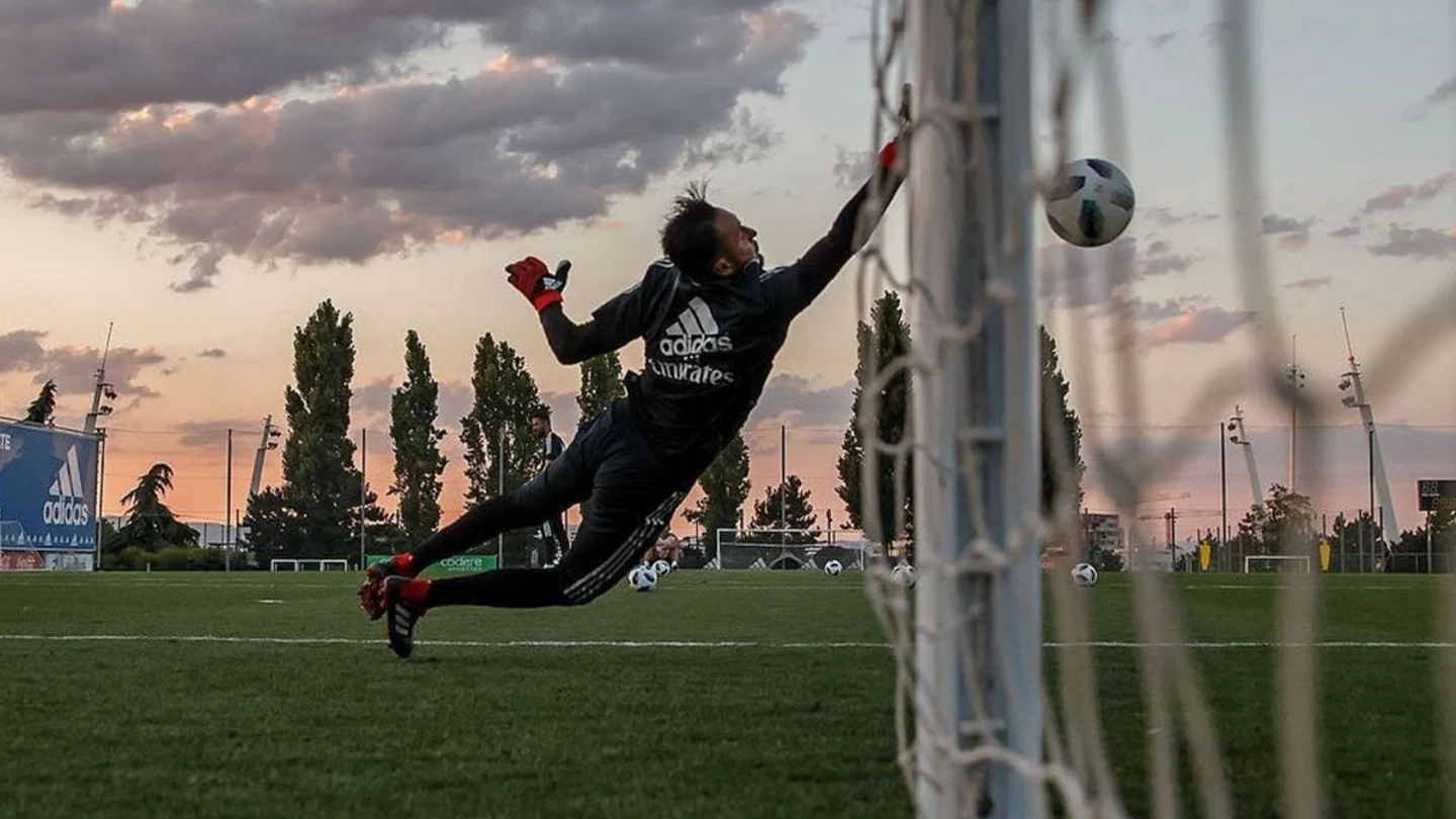 La foto que publicó Keylor La foto que publicó Keylor