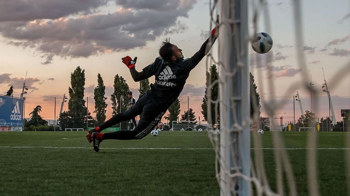 La foto que publicó Keylor