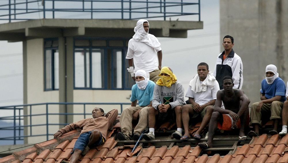 Imagen de archivo de presos en Brasil