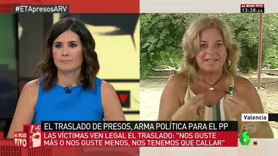 Consuelo Ordóñez, presidenta de Covite, en ARV. Consuelo Ordóñez, presidenta de Covite, en ARV.