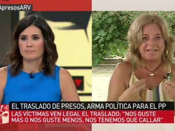 Consuelo Ordóñez, presidenta de Covite, en ARV. Consuelo Ordóñez, presidenta de Covite, en ARV.