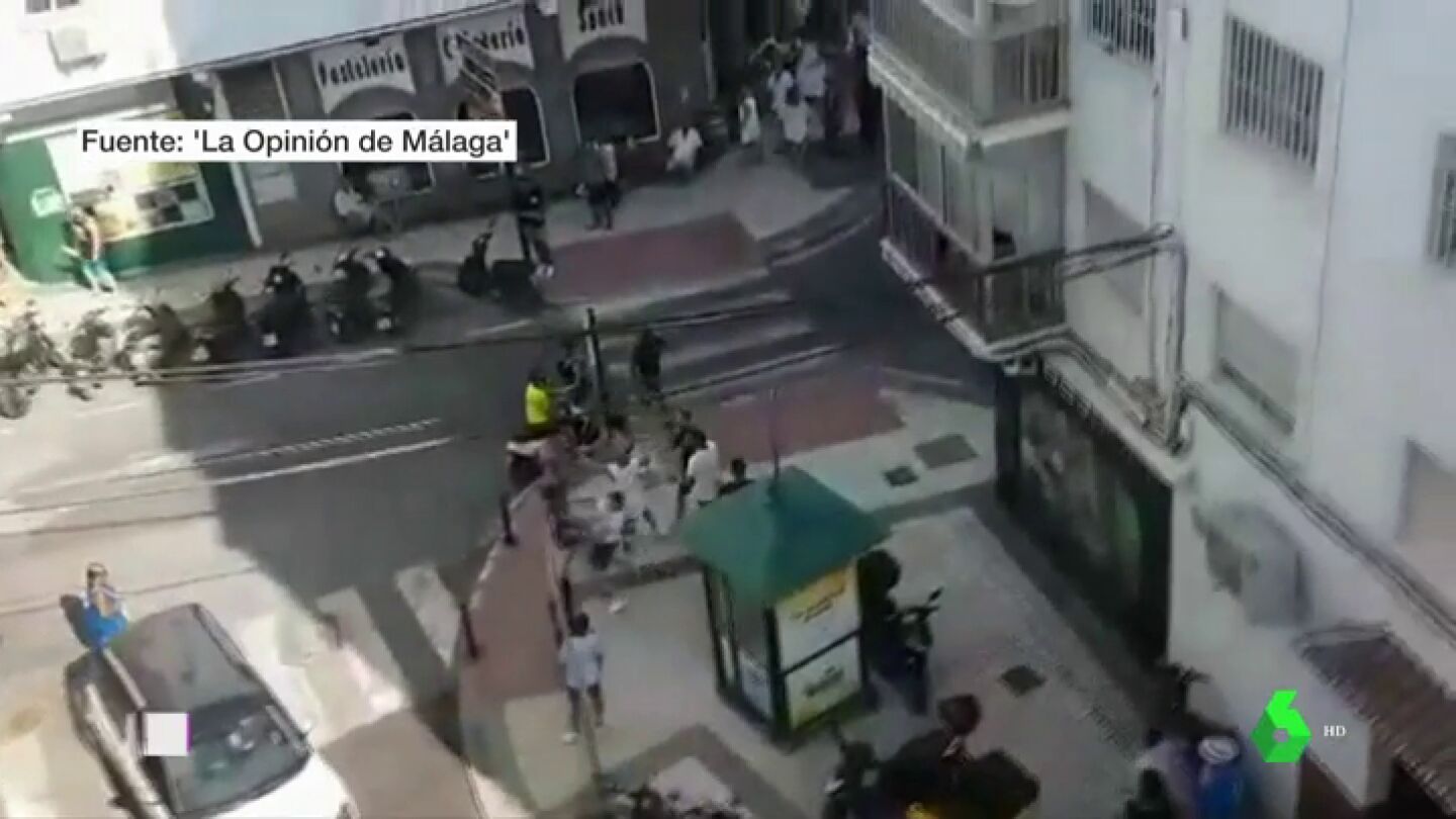 La Polic&iacute;a investiga una multitudinaria pelea en las calles de Nerja, M&aacute;laga