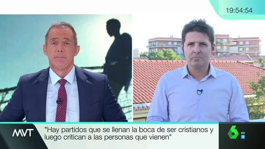 Cintora carga contra los "cristianos" que critican el drama migratorio: "¿Qué hay que hacer? ¿Dejarles en el mar e ir a misa a darse golpes en el pecho?" Cintora carga contra los "cristianos" que critican el drama migratorio: "¿Qué hay que hacer? ¿Dejarles en el mar e ir a misa a darse golpes en el pecho?"