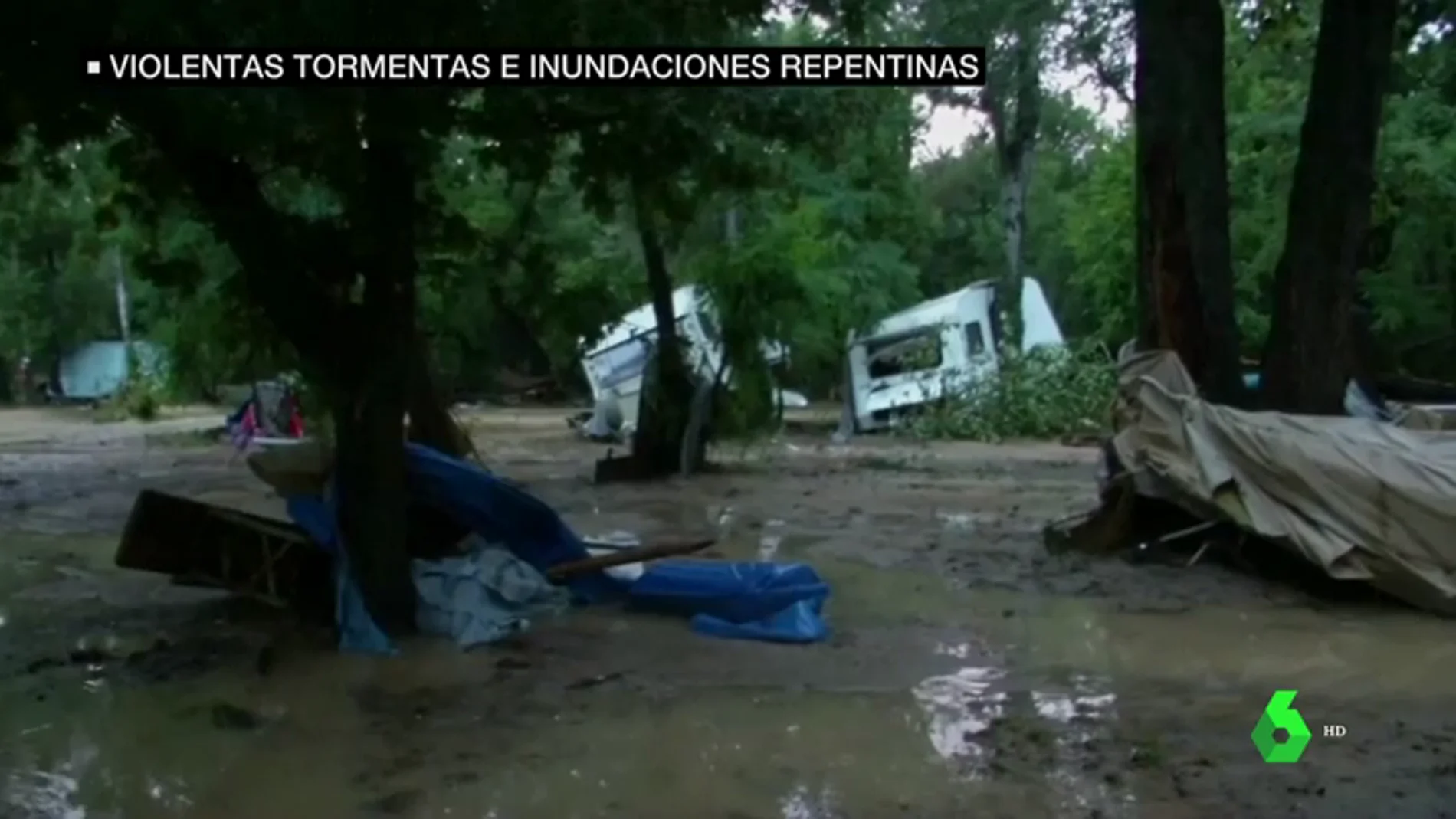 Dos desaparecidos y 1.600 evacuados por las intensas lluvias en Francia