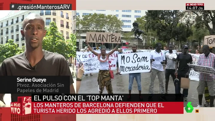 Serine Gueye en Al Rojo Vivo.