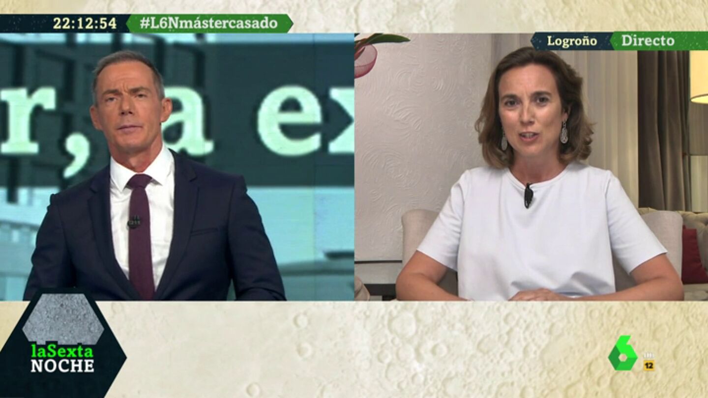 Cuca Gamarra sale en defensa de Casado: "Hace diez a&ntilde;os, &eacute;l no era nadie. Hizo lo mismo que el resto de alumnos en su situaci&oacute;n"