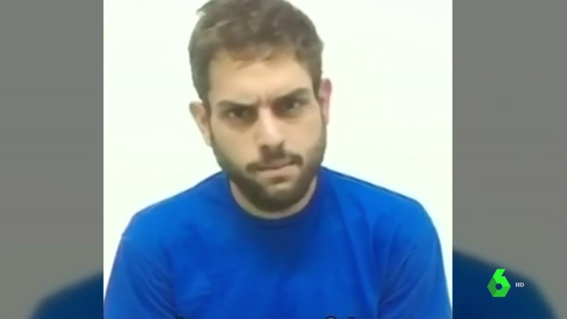 Imagen del vídeo difundido por el Gobierno venezolano con la confesión de un diputado de la oposición por el presunto atentado contra Maduro