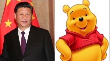 Comparan al presidente de China con Winnie The Pooh