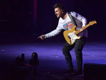 Imagen de archivo de Juanes en un concierto Imagen de archivo de Juanes en un concierto