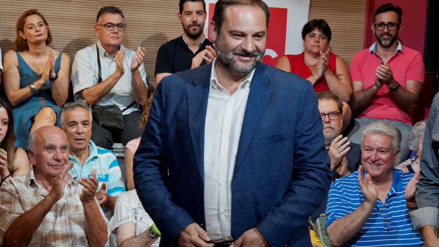 El secretario de organizaci&oacute;n del PSOE y ministro de Fomento, Jos&eacute; Lu&iacute;s &Aacute;balos
