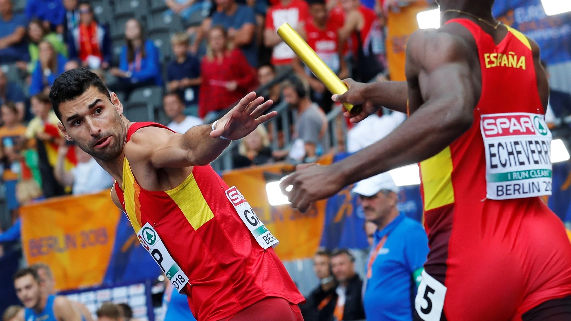 Samuel García releva a Echeverry en los Europeos de atletismo