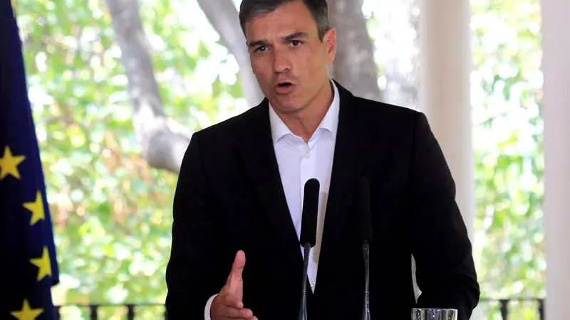 El presidente del Gobierno español, Pedro Sánchez