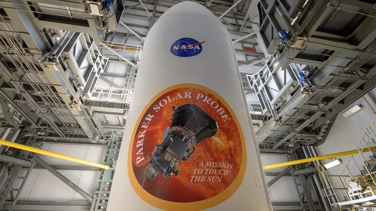 Imagen de la sonda solar Parker, primera astronave que transitará por la corona del Sol Imagen de la sonda solar Parker, primera astronave que transitará por la corona del Sol