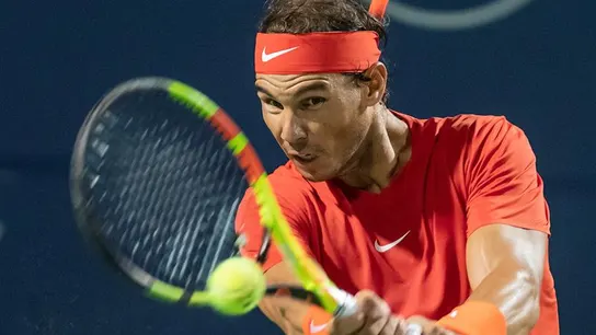 El tenista Rafa Nadal El tenista español Rafa Nadal