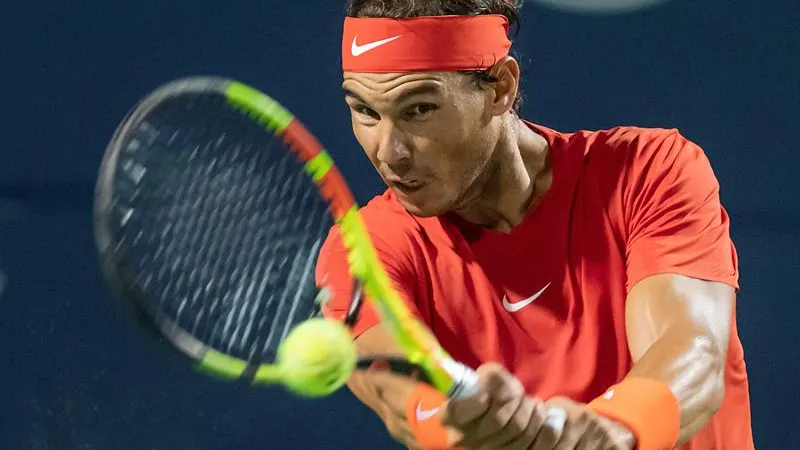 El tenista español Rafa Nadal