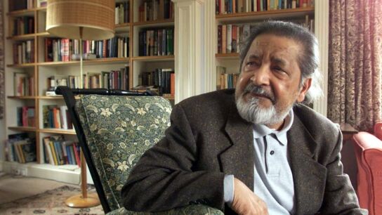 El escritor brit&aacute;nico V. S. Naipaul