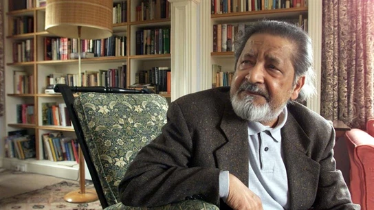 El escritor británico V. S. Naipaul El escritor británico V. S. Naipaul
