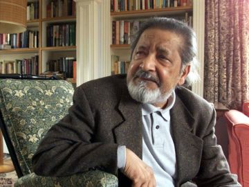 El escritor británico V. S. Naipaul El escritor británico V. S. Naipaul