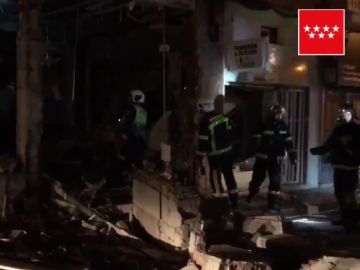 Imagen del restaurante de comida china destruido en Pozuelo Imagen del restaurante de comida china destruido en Pozuelo