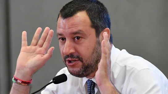 Salvini, ministro de interior italiano Salvini, ministro de interior italiano