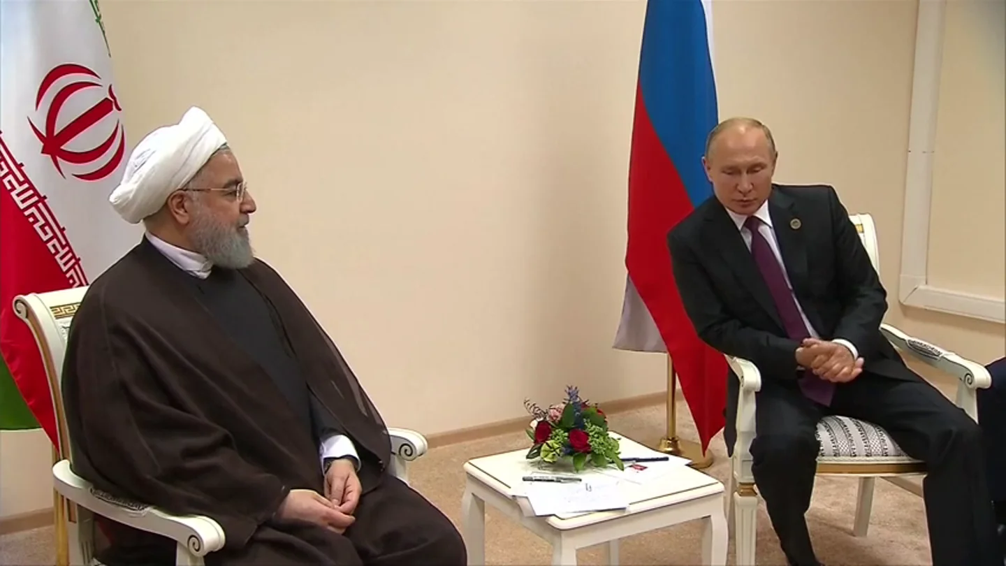 Putin y Rohaní destacan la cooperación de sus países en Siria Putin y Rohaní destacan la cooperación de sus países en Siria