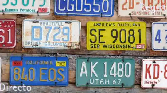 Matrículas de coche Matrículas de coche