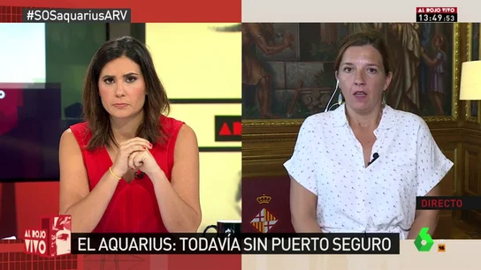 Barcelona se ofrece a recibir al Aquarius: "No podemos actuar con pasividad. Hay personas que están esperando en el mar y está en riesgo su vida" Barcelona se ofrece a recibir al Aquarius: "No podemos actuar con pasividad. Hay personas que están esperando en el mar y está en riesgo su vida"