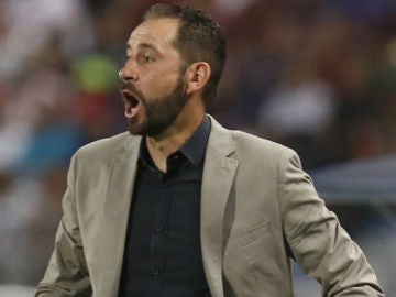 Pablo Machín da indicaciones Pablo Machín da indicaciones