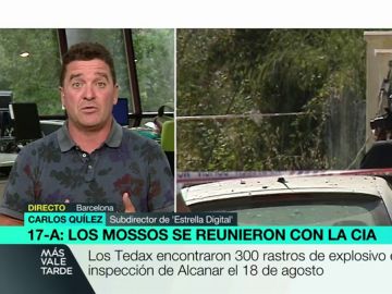 En Alcanar había 300 rastros de explosivos pero los Tedax no se percataron: "No se acaba de entender. Había mucha información bajo esos escombros" En Alcanar había 300 rastros de explosivos pero los Tedax no se percataron: "No se acaba de entender. Había mucha información bajo esos escombros"