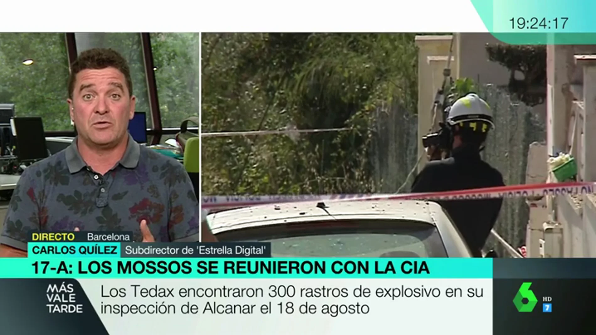 En Alcanar había 300 rastros de explosivos pero los Tedax no se percataron: "No se acaba de entender. Había mucha información bajo esos escombros"