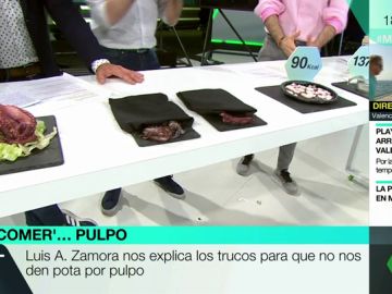 Las ventosas, el color...Luis Alberto Zamora explica los trucos para que no nos vendan pota haciéndola pasar por pulpo Las ventosas, el color...Luis Alberto Zamora explica los trucos para que no nos vendan pota haciéndola pasar por pulpo