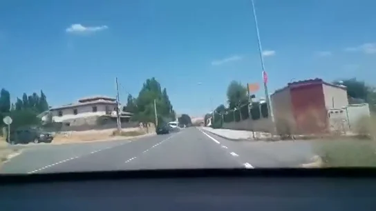 Graban en directo el accidente mortal de Torrecaballeros tras apreciar la mala conducción del auto Graban en directo el accidente mortal de Torrecaballeros tras apreciar la mala conducción del auto