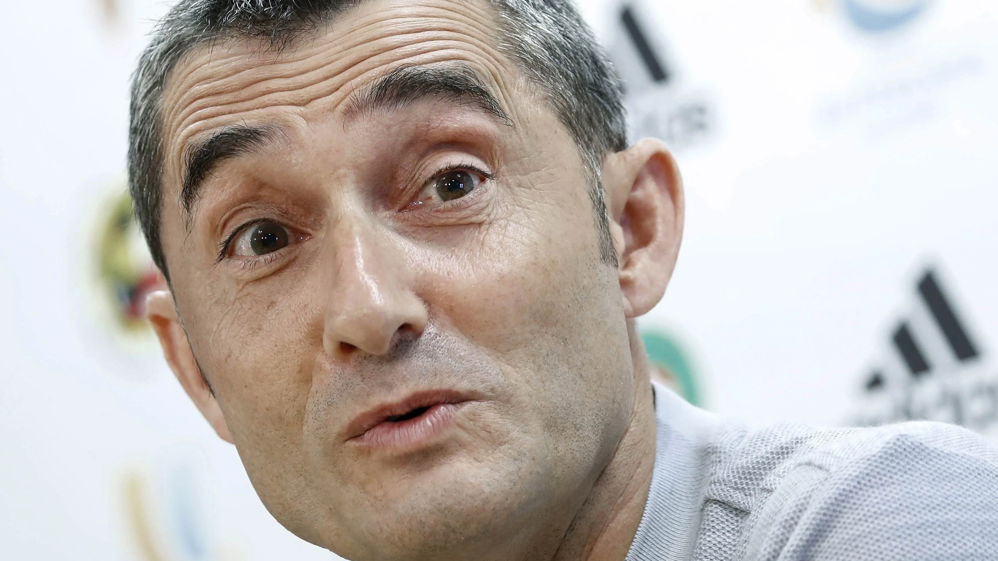 Ernesto Valverde en rueda de prensa