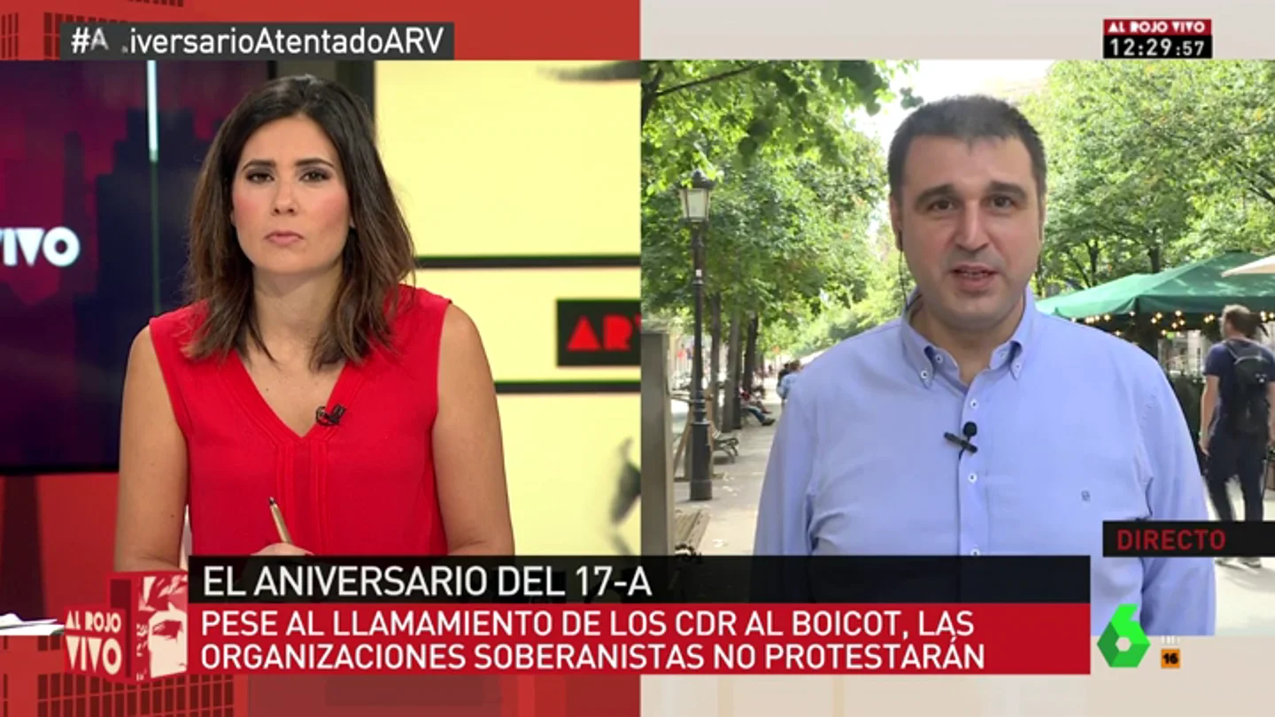 Roger Pallarols: "La Rambla se ha recuperado. Es el mensaje que le damos a los terroristas: nada de lo que hagan puede cambiar nuestra vida" Roger Pallarols: "La Rambla se ha recuperado. Es el mensaje que le damos a los terroristas: nada de lo que hagan puede cambiar nuestra vida"