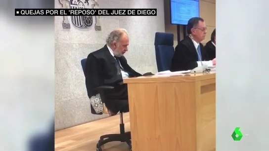 Quejas por el 'resposo' del juez de Diego durante las sesiones de la Gürtel: "Esta sentencia se ha dictado en unas condiciones lamentables" Quejas por el 'resposo' del juez de Diego durante las sesiones de la Gürtel: "Esta sentencia se ha dictado en unas condiciones lamentables"