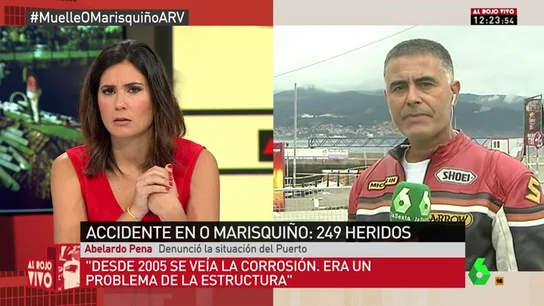 Un usuario del Puerto de Vigo denució el mal estado de las instalaciones: "Es la crónica de una muerte anunciada. Desde 2005 ya se veía la corrosión" Un usuario del Puerto de Vigo denució el mal estado de las instalaciones: "Es la crónica de una muerte anunciada. Desde 2005 ya se veía la corrosión"