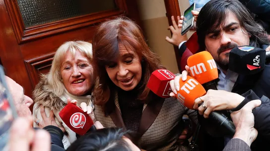 La expresidenta de Argentina Cristina Fernández La expresidenta de Argentina Cristina Fernández