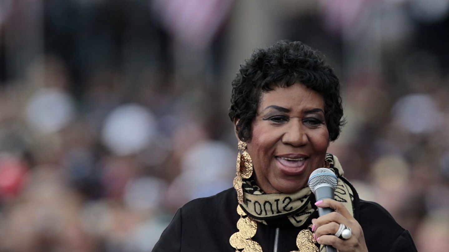 La cantante estadounidense Aretha Franklin en una imagen de archivo
