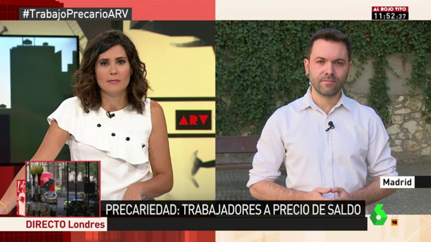 Ju&aacute;n Ram&oacute;n Rallo, sobre la precariedad laboral: "Hay que eliminar rigidez en la legislaci&oacute;n laboral para acabar con los fraudes"