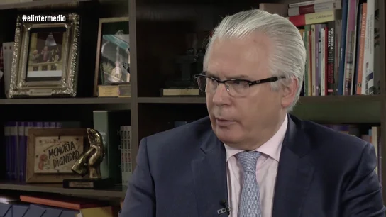 Baltasar Garzón con Gonzo Baltasar Garzón con Gonzo