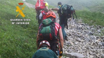 Rescate en los Picos de Europa