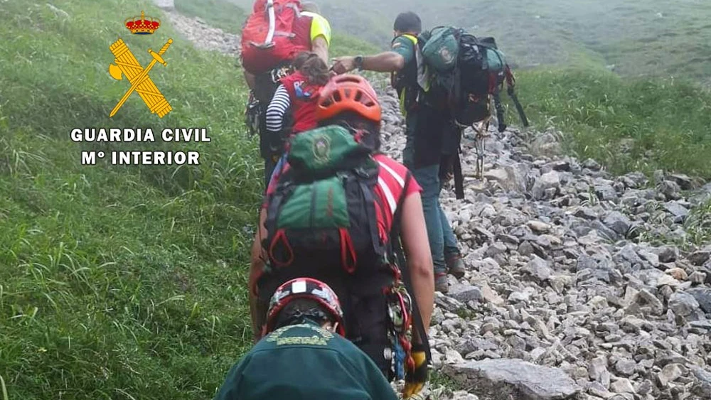 Rescate en los Picos de Europa