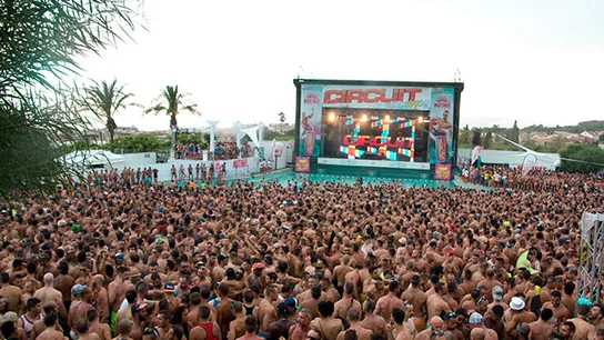 Asistentes al festival Circuit en una imagen de archivo. Asistentes al festival Circuit en una imagen de archivo.