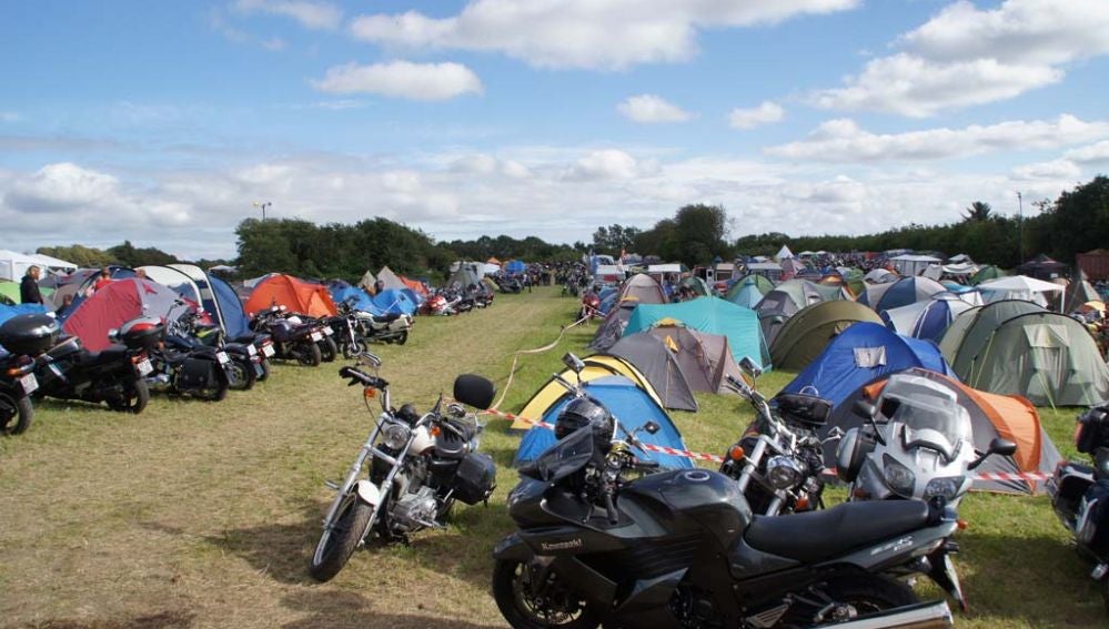 Festival de motos 'Thy Traef' en Dinamarca