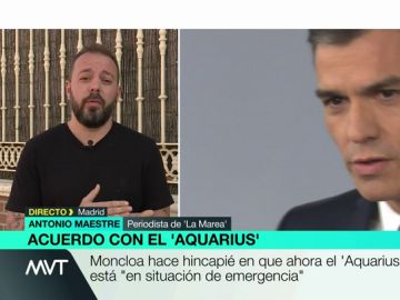 Antonio Maestre cree que Sánchez le está dando la razón a PP y Ciudadanos: "Tiene que asumir que no puede dar estos bandazos" en la política migratoria Antonio Maestre cree que Sánchez le está dando la razón a PP y Ciudadanos: "Tiene que asumir que no puede dar estos bandazos" en la política migratoria