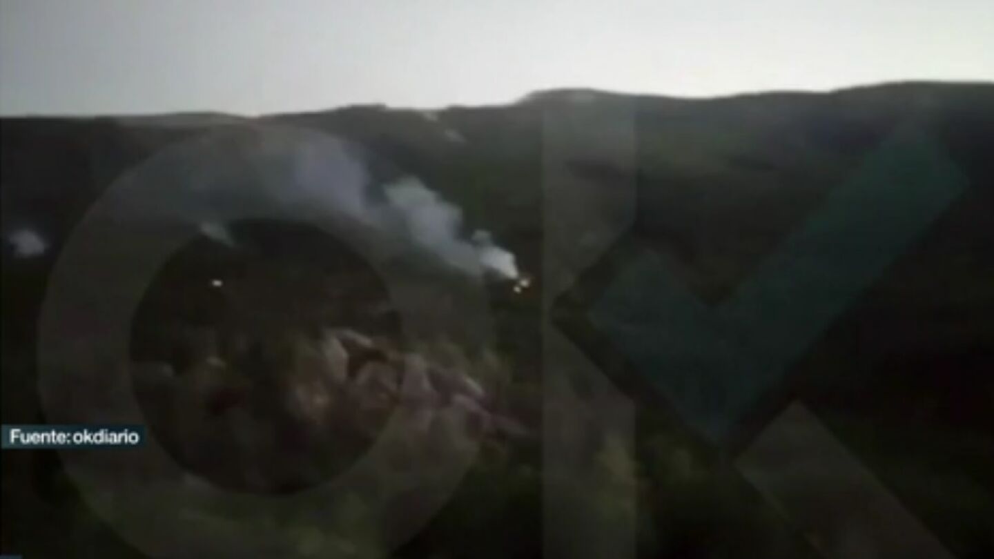 Incendios en los alrededores del Valle de los Ca&iacute;dos