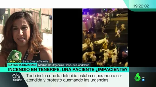 Habla una médico del hospital de Candelaria: "Estamos muy acostumbrados a que nos hablen mal. Convivimos con la crispación" Habla una médico del hospital de Candelaria: "Estamos muy acostumbrados a que nos hablen mal. Convivimos con la crispación"