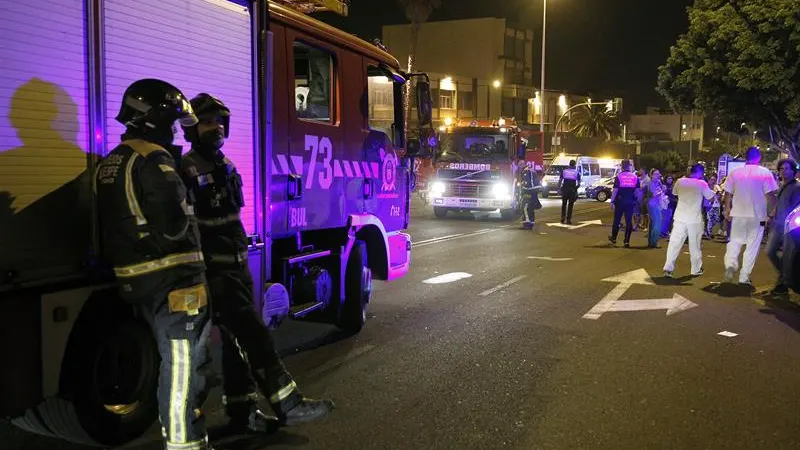 Incendio provocado en el Hospital de la Candelaria