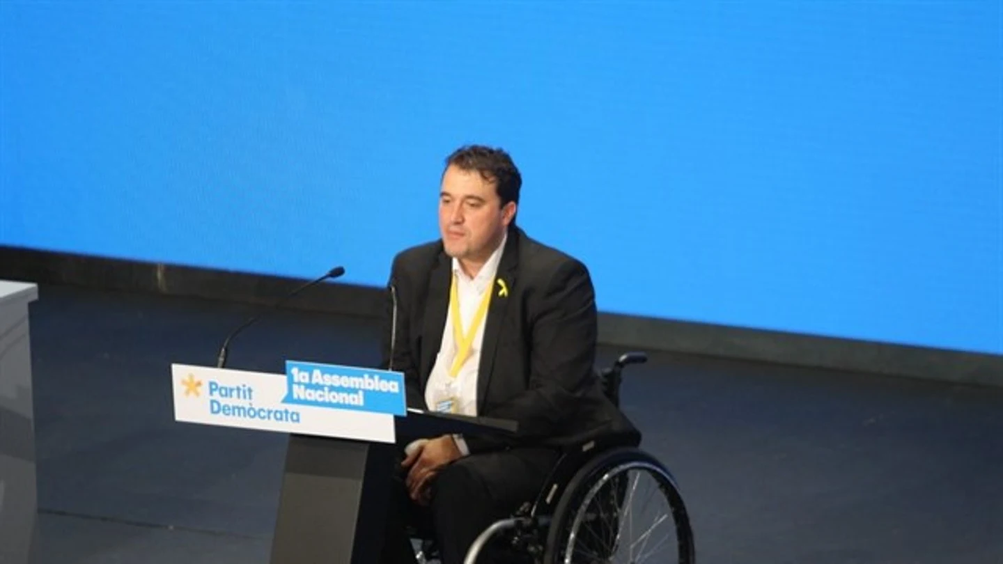 El presidente del PDeCAT, David Bonvehí El presidente del PDeCAT, David Bonvehí