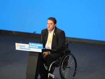 El presidente del PDeCAT, David Bonvehí El presidente del PDeCAT, David Bonvehí